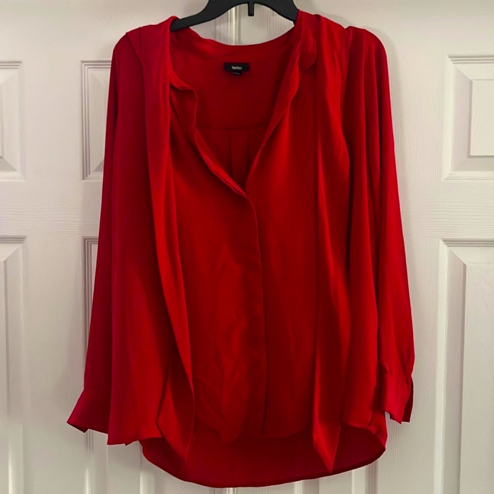 Mossimo Red blouse